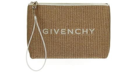 givenchy raffia pouch|Givenchy gift bag raffia.